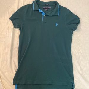 US Polo Assn. Green Polo Men’s Medium